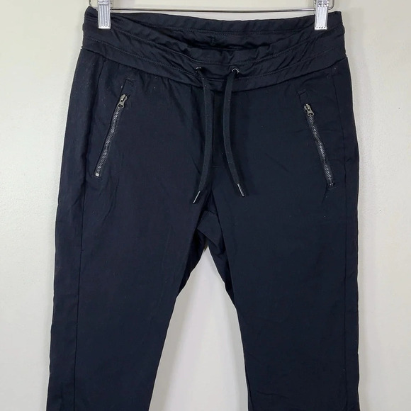 Vina Womens Size Small Nylon Drawstring Black Jogger - Picture 3 of 12